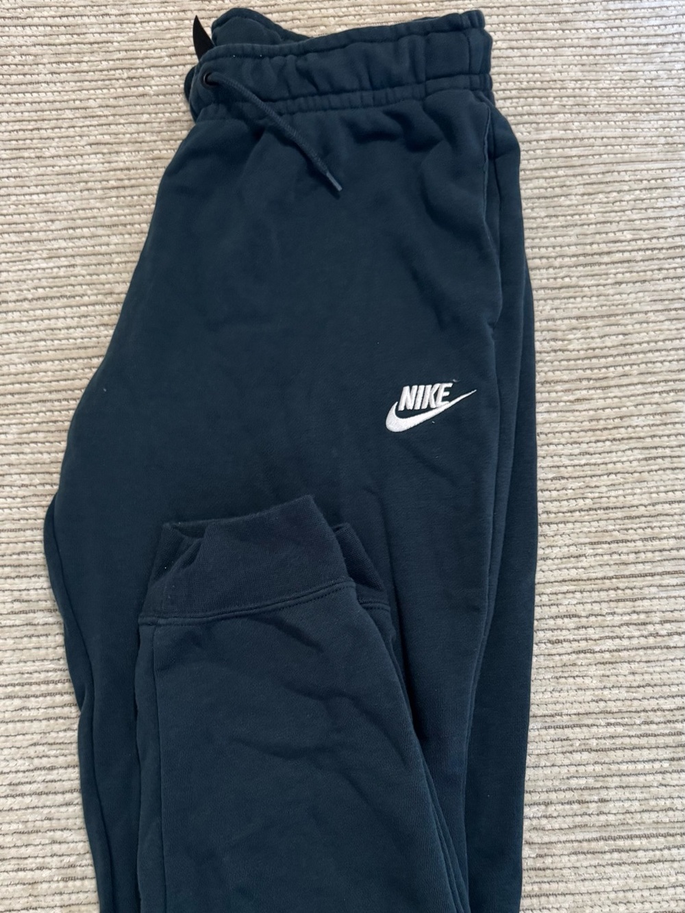 Nike  Joggers with White Swoosh